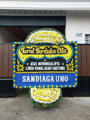 Papan Bunga Duka di Pasir Mulya